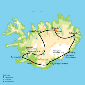 Dwars door de IJslandse Hooglanden