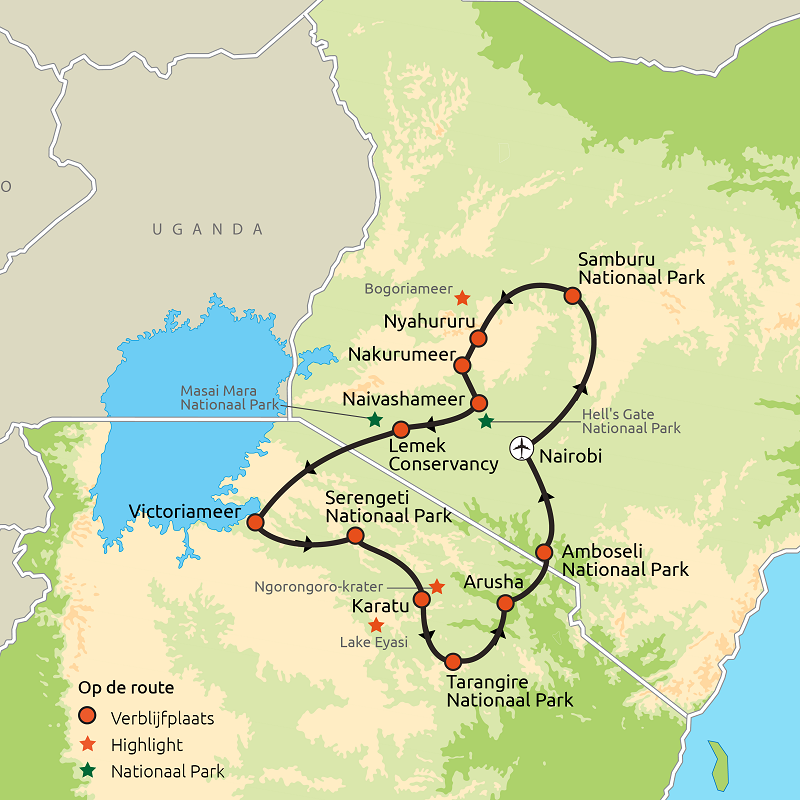 Kenia & Tanzania Compleet